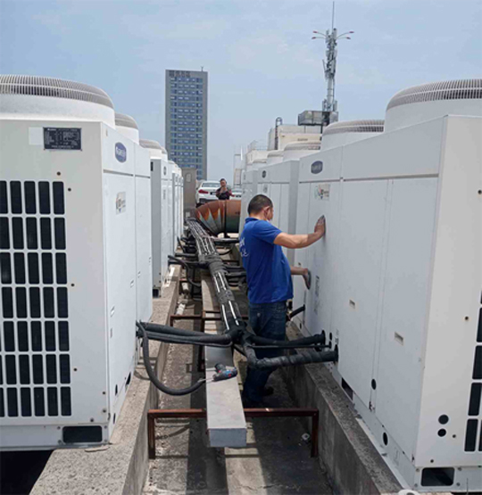 荆门市中央空调制热和不制冷系统维修方法